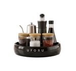 UFORU Large Black Rotating Tray
