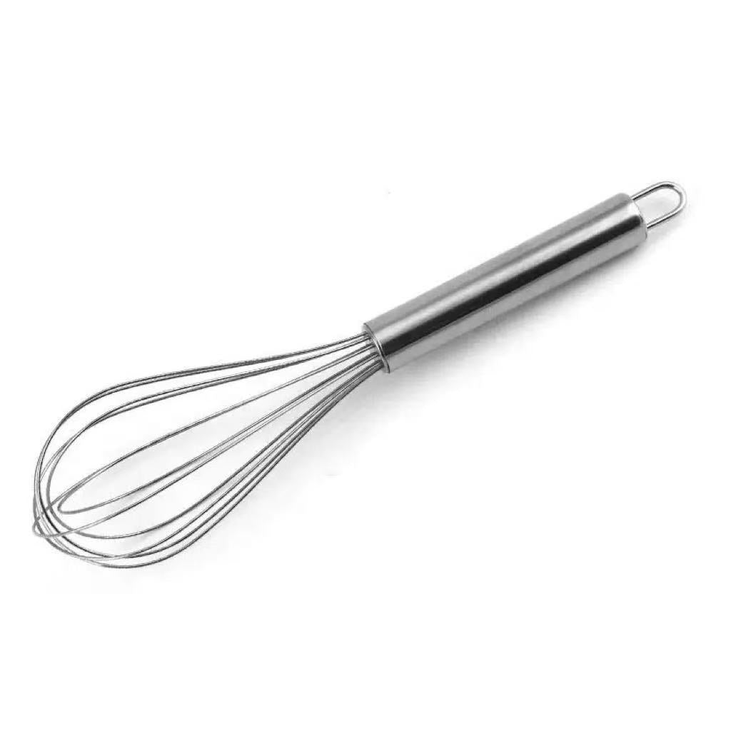 Stainless Steel Balloon Whisk – Kitchen Wire Whisk for Cooking & Baking