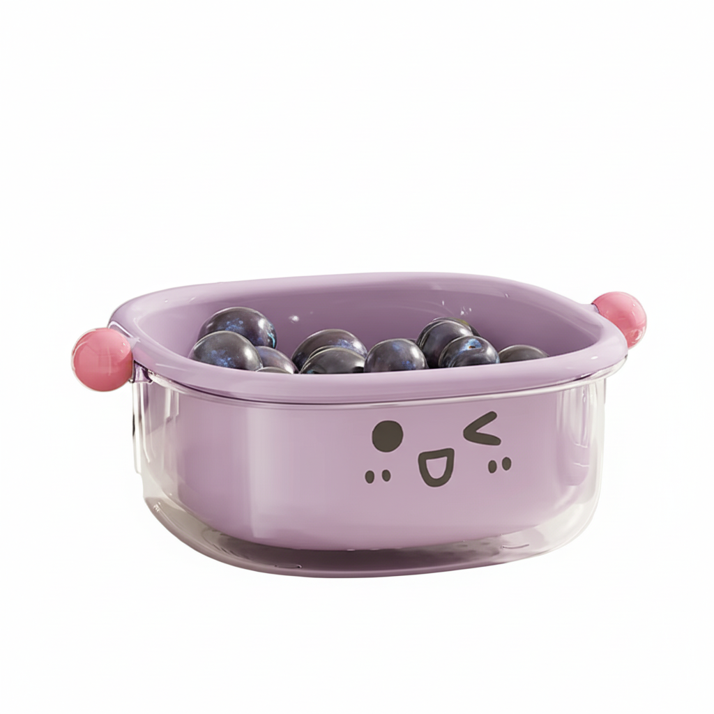 UFORU Double Drain Basket with Handle