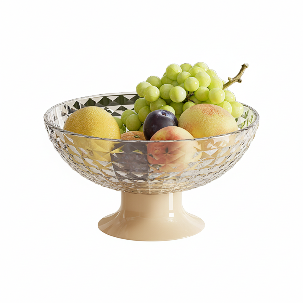 UFORU Draining Fruit Plate - Transparent