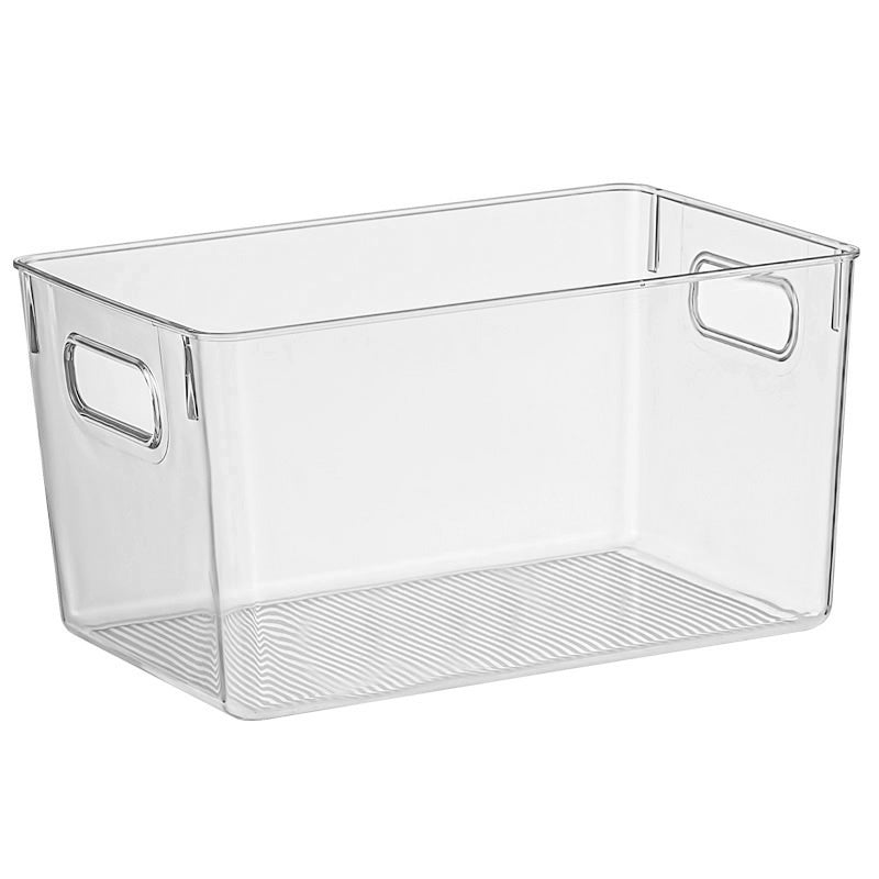 Medium Clear Plastic Kitchen Organizer Bin