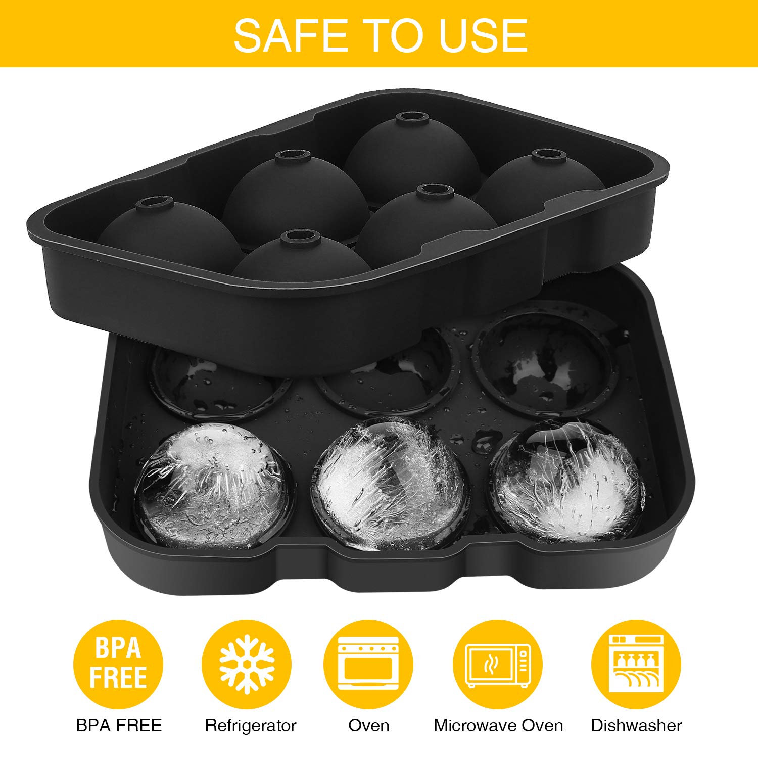 Ice Cube Trays 2 in 1 Portable Ice Ball Maker Kettle With 17 Grids