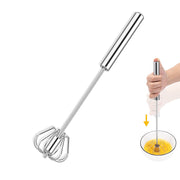 Stainless Steel Egg Whisk – Manual Hand Mixer