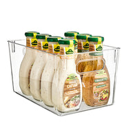 Clear Plastic Kitchen Organizer Bin