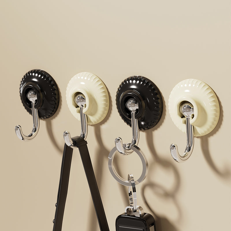 UFORU Modern Round Self-Adhesive Wall Hooks