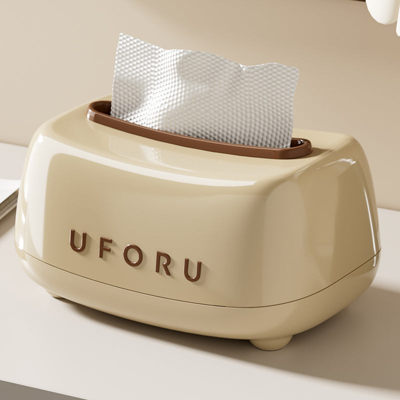 UFORU Tissue Box Holder - Brown