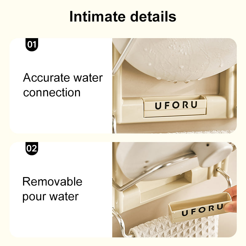 UFORU Hanging Pot with Towel Holder