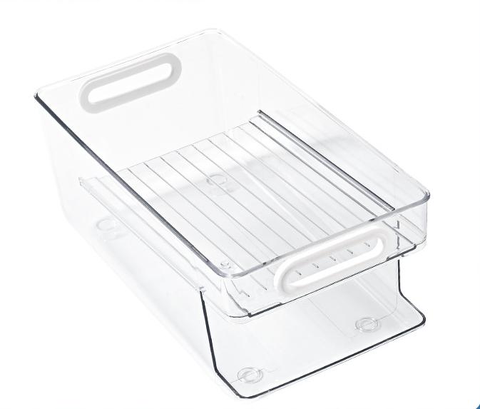 Double-Layer Transparent Beverage Storage Box