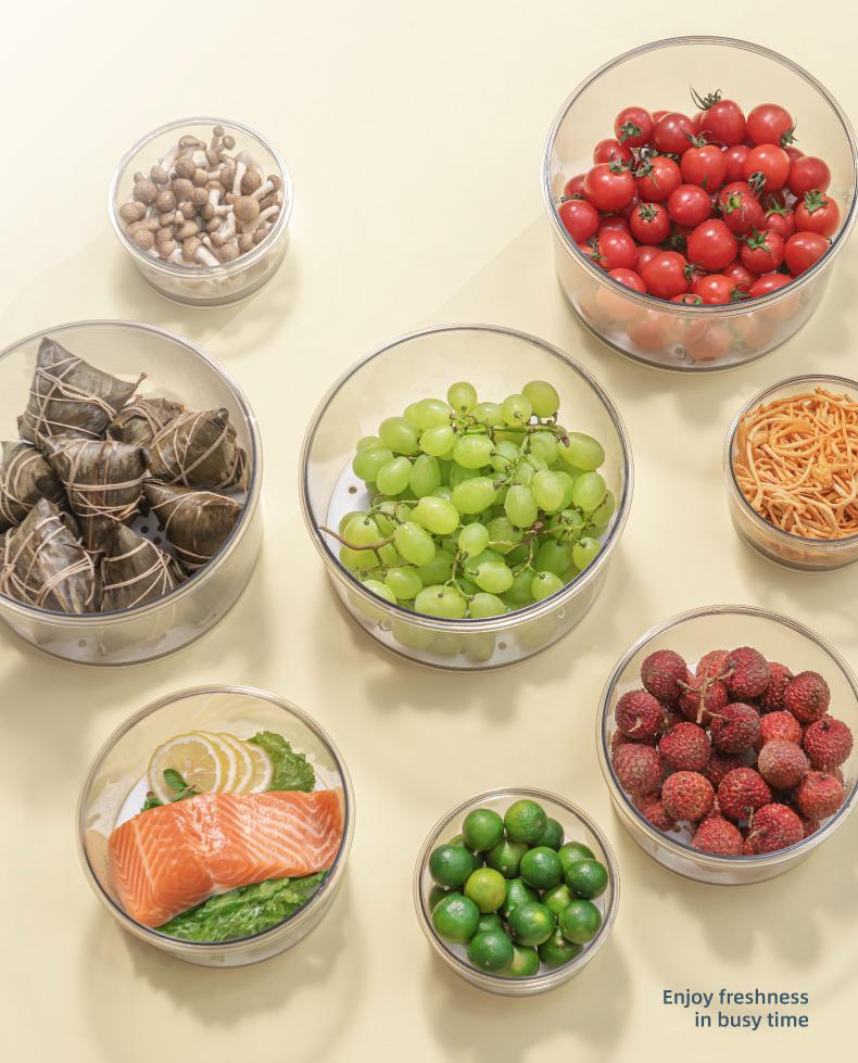 3-in-1 Round Container Set