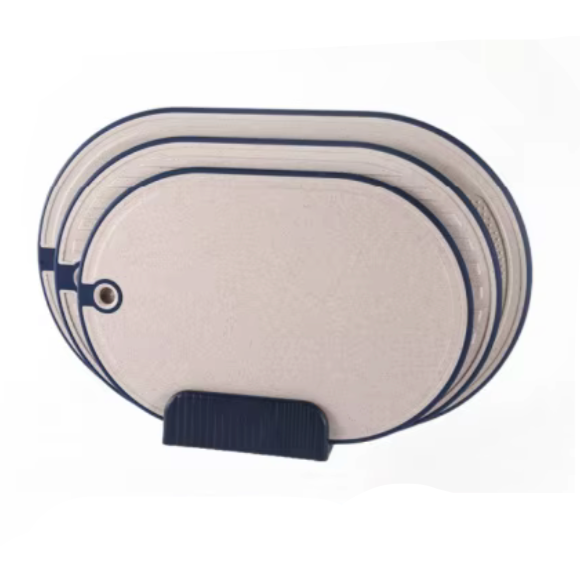 3-Piece Blue Eco-Friendly Cutting Board Set