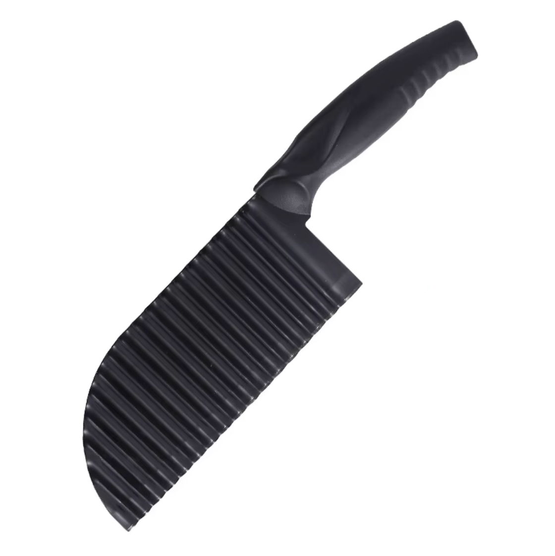 Stainless Steel Black Wavy Vegetable & Potato Cutter