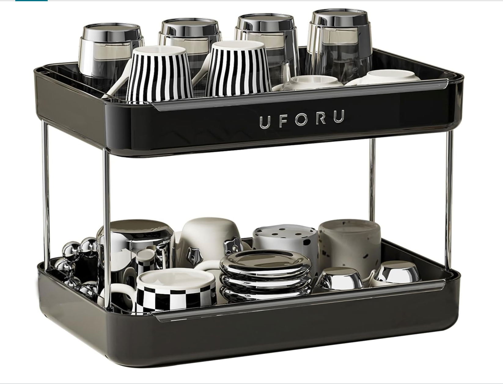UFORU 2-Layer Drain Rack