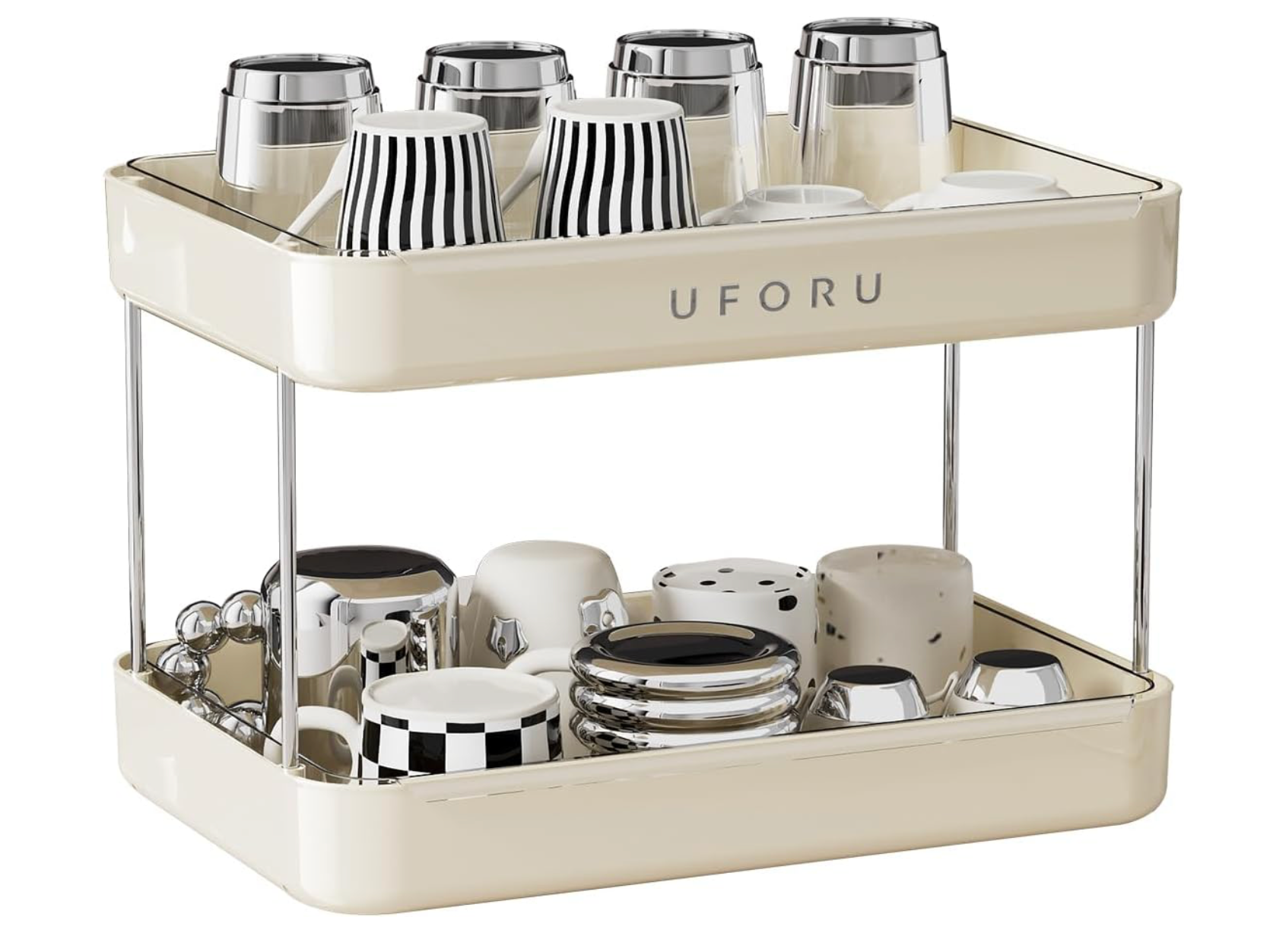 UFORU 2-Layer Drain Rack