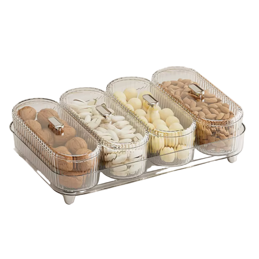 UFORU 4-Compartment Storage Box