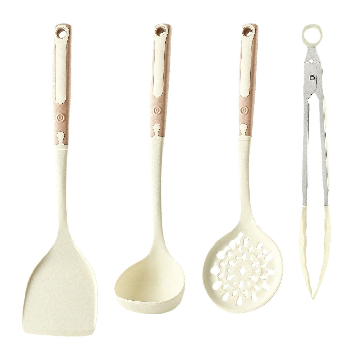 4-Piece Heat-Resistant Silicone Cooking Utensil Set